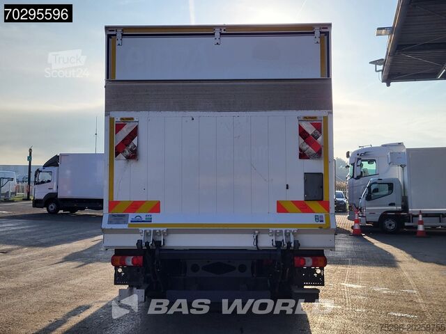Koffer Mercedes Atego 1218 4X2 12tonner 1500kg Ladebordwand Aut...