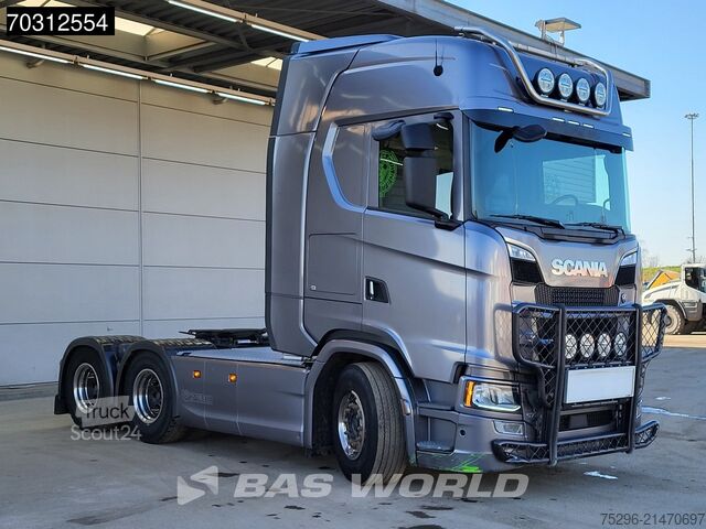 Matières dangereuses Scania S730 6X4 Full-Air Retarder ADR Leder