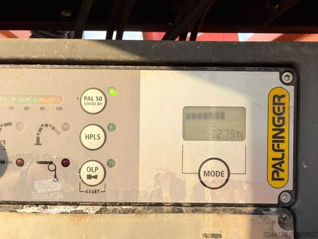 Camion benne MAN TGM 18.340BB/Meiller+PalfingerPK11001B+Greifer