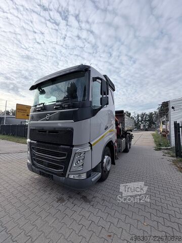 Trojstranný sklápací nákladný automobil VOLVO Meiler 3 Seiten Kipper/Palfinger PK 17.001 SLD
