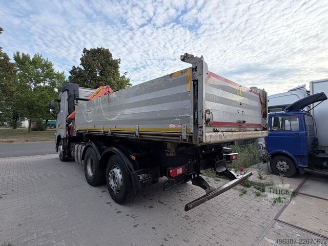 Trojstranný sklápací nákladný automobil VOLVO Meiler 3 Seiten Kipper/Palfinger PK 17.001 SLD