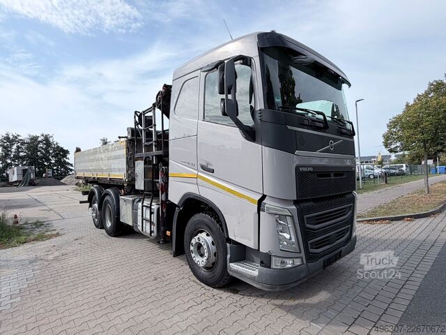 Trojstranný sklápací nákladný automobil VOLVO Meiler 3 Seiten Kipper/Palfinger PK 17.001 SLD