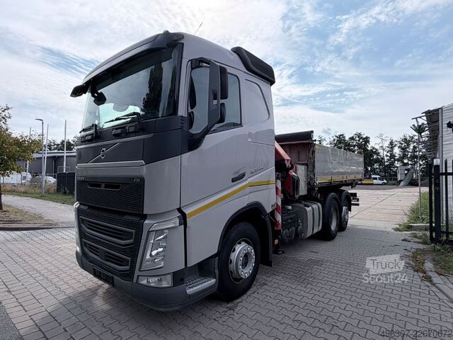 Trojstranný sklápací nákladný automobil VOLVO Meiler 3 Seiten Kipper/Palfinger PK 17.001 SLD