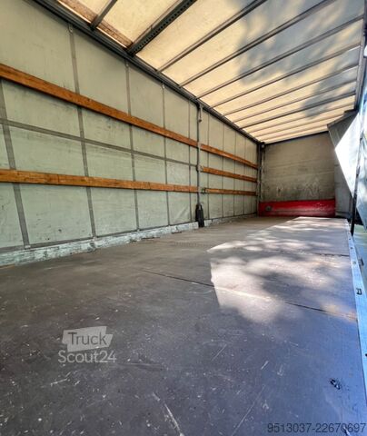 Curtain sider van MAN TGL 8.180 Pritsche + Schiebeplane AHK Klima