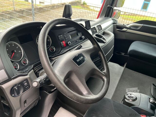 Camion plateau avec bâche MAN TGM 15.250 Pritsche + Schiebeplane AHK Klima