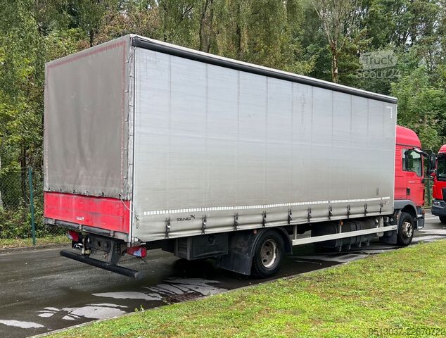 Camion plateau avec bâche MAN TGM 15.250 Pritsche + plane AHK Klima HU 05.2027