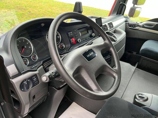 Camion plateau avec bâche MAN TGM 15.250 Pritsche + plane AHK Klima HU 05.2027