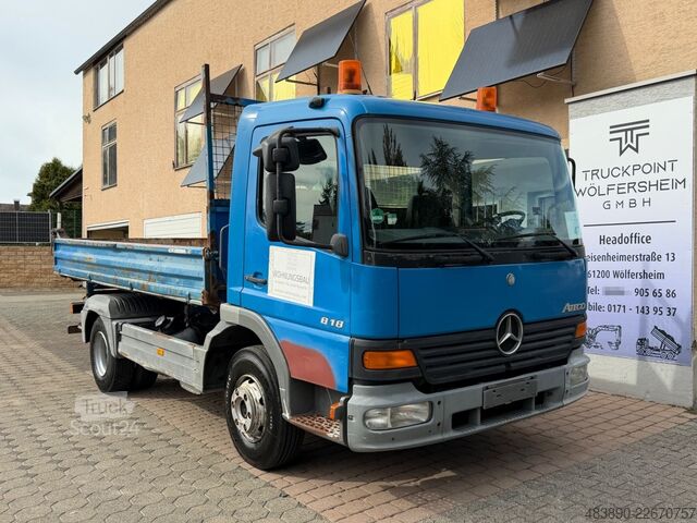 Трьохсторонній самоскид-фургон MERCEDES-BENZ Atego 818/3-Seiten-Meiller-Kipper/AHK/Reifen-Neu