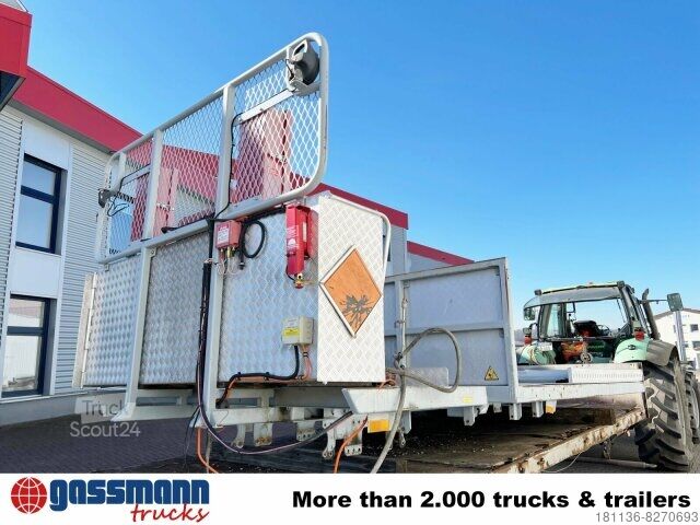 Ladbil med lad BMI Pritschenaufbau mit Staukästen