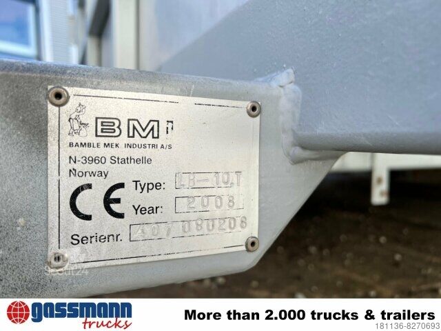 Ladbil med lad BMI Pritschenaufbau mit Staukästen