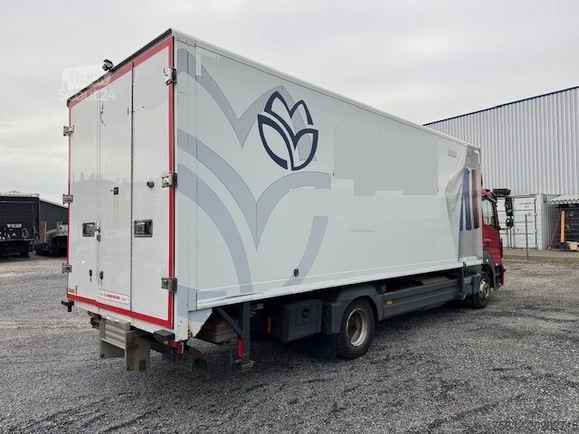 Furgão de caixa Mercedes-Benz Atego 918 L Wechselkoffer 6,6m LBW Klima