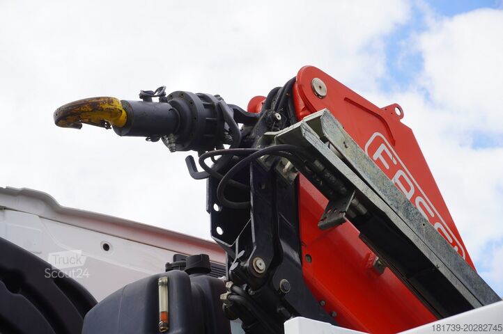 Dviejų pusių savivartis su HDS kranu Renault K380 6x4 / FASSI F175 crane 7.85 t