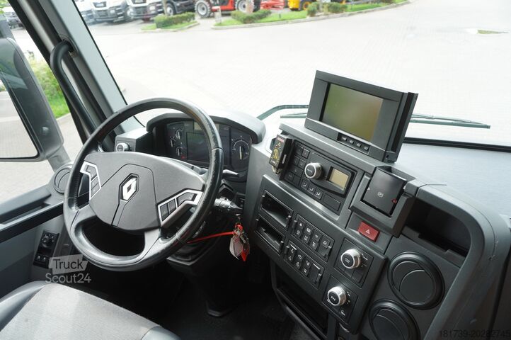 Dviejų pusių savivartis su HDS kranu Renault K380 6x4 / FASSI F175 crane 7.85 t