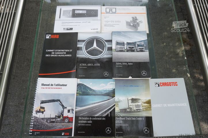 Tripusis savivartis su HDS Mercedes-Benz Arocs 1833 / 87,000 km!!! / Hds HIAB