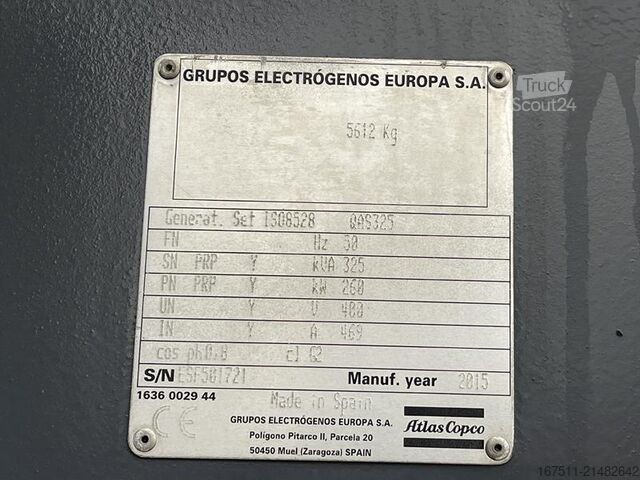 Aggregat Atlas Copco QAS 325