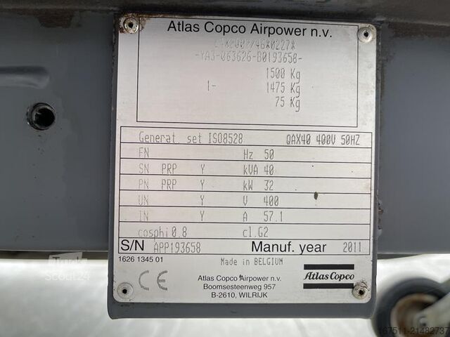 Aggregat Atlas Copco QAX 40