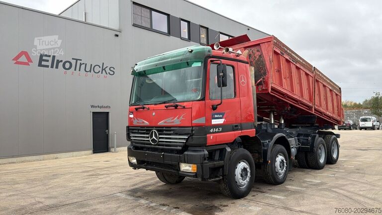 Basculante de 3 lados Mercedes-Benz Actros 4143 (GRAND PONT / BOITE MANUELLE / LAME...