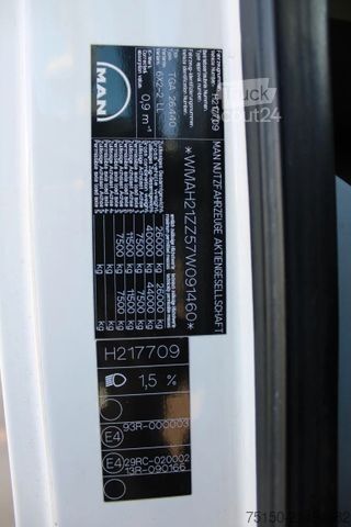 Kamion z zamenljivo nadgradnjo MAN TGA 26.440 6x2 LL - Nr.: 759