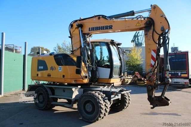 Gumikerekes kotrógép LIEBHERR A 916 - Nr.: 388