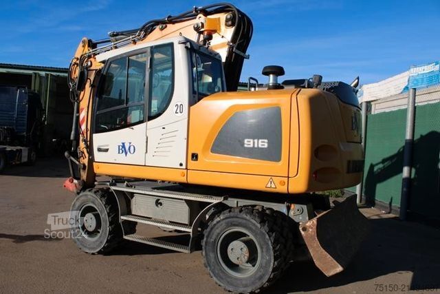 Gumikerekes kotrógép LIEBHERR A 916 - Nr.: 388