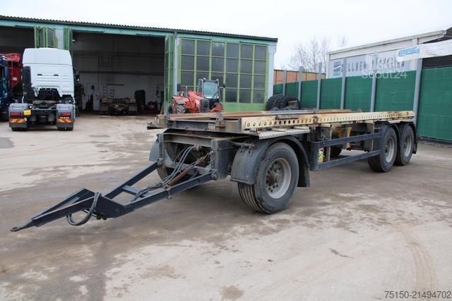 Odvozna prikolica ROHR für Absetzcontainer Länge 7,2 m Nr.: 090