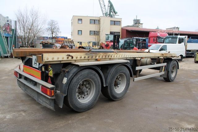Odvozna prikolica ROHR für Absetzcontainer Länge 7,2 m Nr.: 090