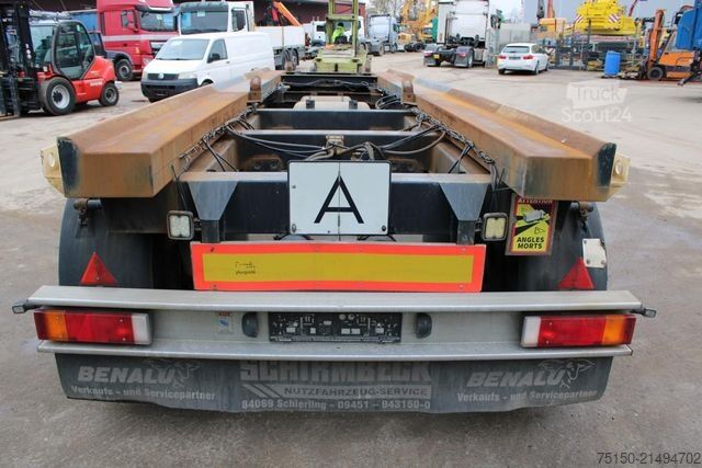 Odvozna prikolica ROHR für Absetzcontainer Länge 7,2 m Nr.: 090