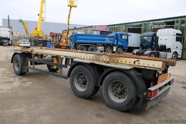 Odvozna prikolica ROHR für Absetzcontainer Länge 7,2 m Nr.: 090