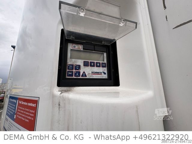 Reefer semitrailer SCHMITZ CARGOBULL SSCBS3B*Rohrbahnen*Palettenkasten*Meet*Fleisch*