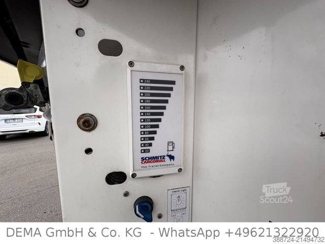 Reefer semitrailer SCHMITZ CARGOBULL SSCBS3B*Rohrbahnen*Palettenkasten*Meet*Fleisch*