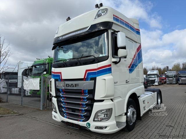 Standardni vlačilec DAF XF 530 SSC/Intarder/Kipphydraulik/EURO6 D/Leder