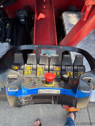 Camión de plataforma SCANIA R 490 * RETARDER * FASSI 14 M * LENK/LIFTACHSE *