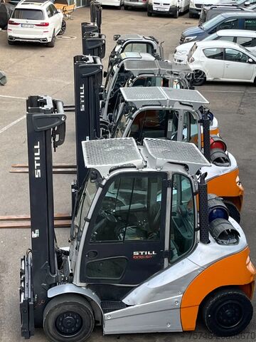 Gaffeltruck Still RX70-35*Gas*Triplex*hoch*Seitenschieber*Zinkenv...