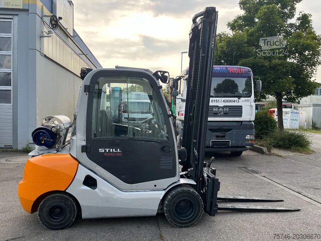 Gaffeltruck Still RX70-35*Gas*Triplex*hoch*Seitenschieber*Zinkenv...