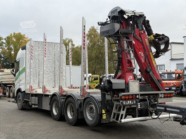 Дървен автомобил Volvo FH500 8x4 EURO6 POJAZD DO DRZEWA Z ŻURAWIEM PEN...
