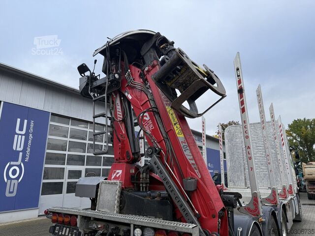 Дървен автомобил Volvo FH500 8x4 EURO6 POJAZD DO DRZEWA Z ŻURAWIEM PEN...