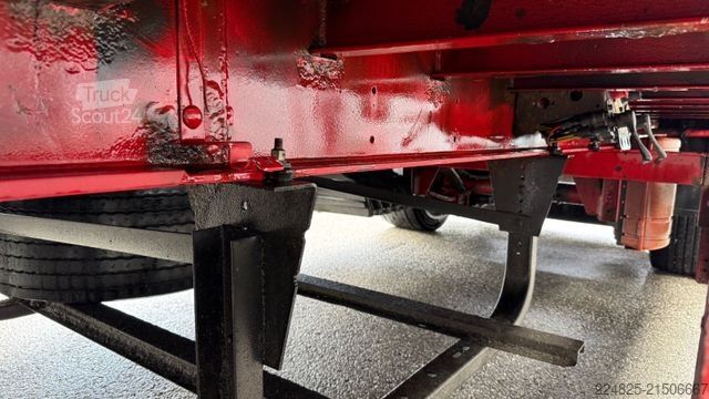 Anhänger mit Pritsche & Plane SCHMITZ CARGOBULL AFG 18 PRITSCHE+PLANE*2009*1HAND*DRUCHLADESYSTEM