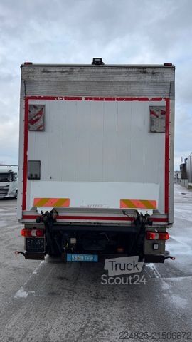 Φορτηγό κουτί (κουρμπαριστό) MERCEDES-BENZ AROCS 2742 KOFFERAUFBAU+LBW*2013*1HAND*EURO6*