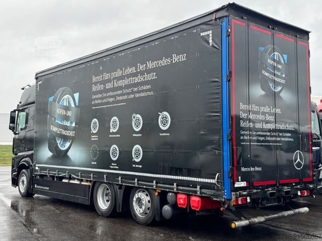 Jumbo-Lkw MERCEDES-BENZ ACTROS 2548 / GIGSPACE / STAPLERHALTERUNG
