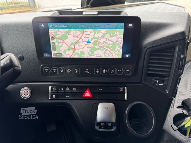 LKW mit Pritsche & Plane MERCEDES-BENZ ACTROS 2548 / GIGSPACE / STAPLERHALTERUNG