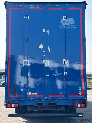 LKW mit Pritsche & Plane MERCEDES-BENZ ACTROS 2548 / GIGSPACE /  STAPLERHALTERUNG