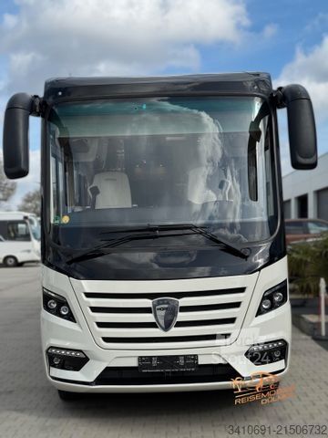 Camper integrado MORELO Palace 90 M Echtglas Wide-Axle Vollluft Gastank