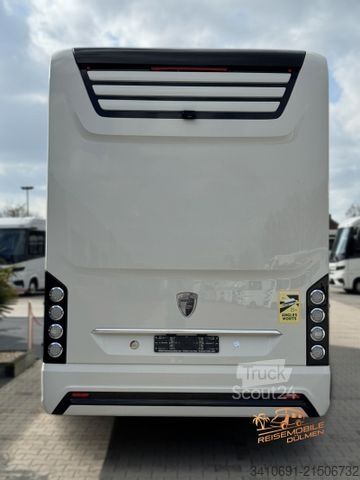 Camper integrado MORELO Palace 90 M Echtglas Wide-Axle Vollluft Gastank