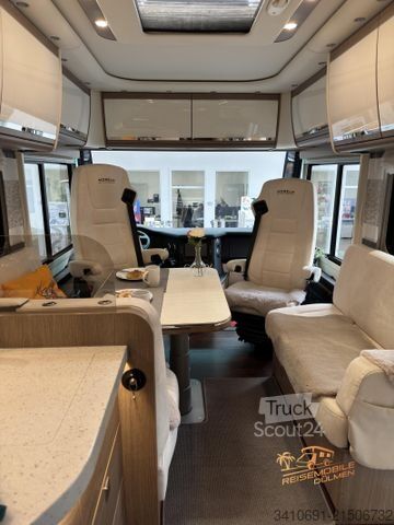 Camper integrado MORELO Palace 90 M Echtglas Wide-Axle Vollluft Gastank