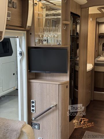 Camper integrado MORELO Palace 90 M Echtglas Wide-Axle Vollluft Gastank