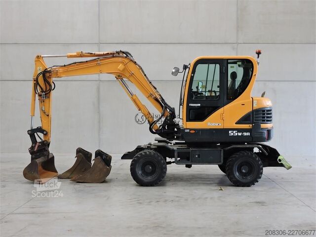 Koparka kołowa HYUNDAI R55W