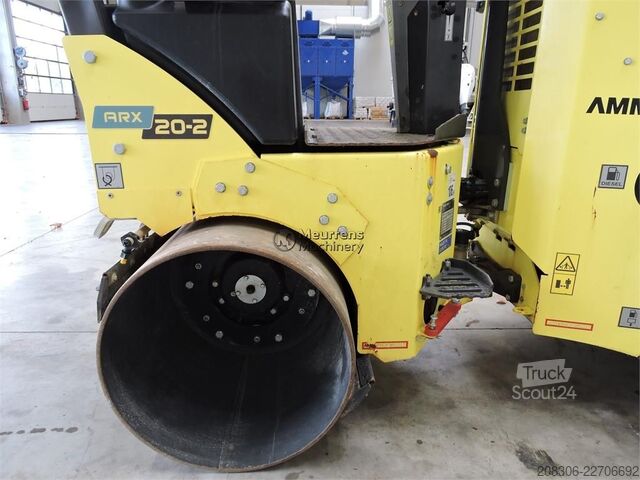 Vienbūgnis volas AMMANN ARX20