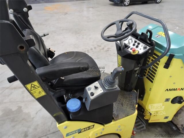 Vienbūgnis volas AMMANN ARX20