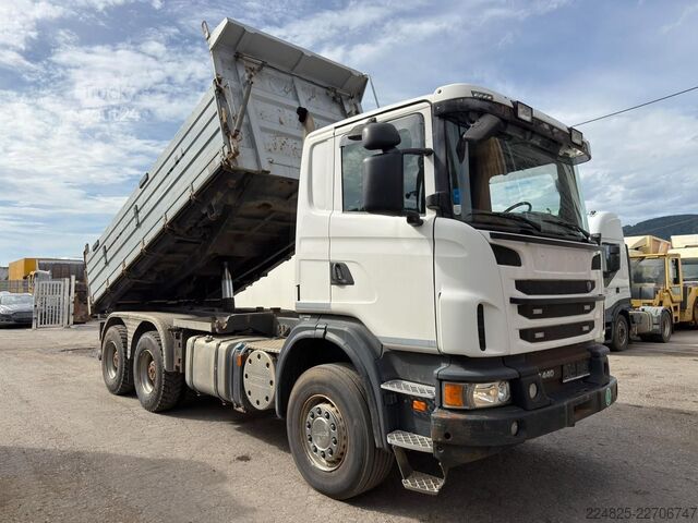 Трьохсторонній самоскид SCANIA G440 6X4 DREISEITENKIPPER BLATT BLATT