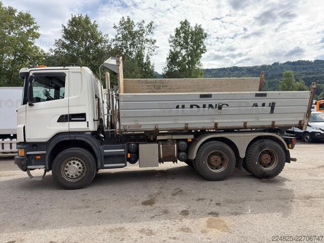 Трьохсторонній самоскид SCANIA G440 6X4 DREISEITENKIPPER BLATT BLATT